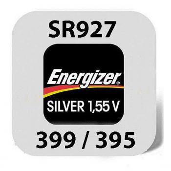 Energizer Uhrenbatterie 395 AgO 1,55V - SR927SW 10-er Pack